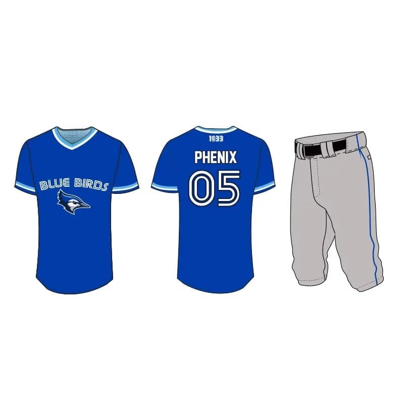 Custom rugby and baseball uniforms with reinforced stitching