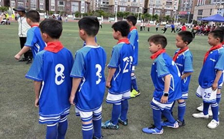 City Tianjin FC Youth Camping custom football uniform sets -- JuHong SPORTS OEM sublimation soccer jersey supplier