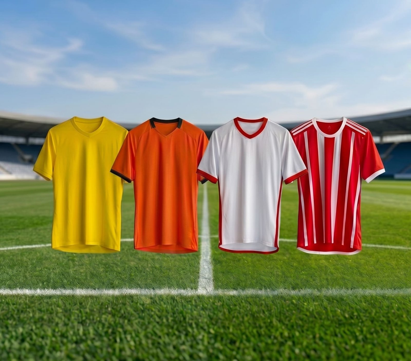 JuHong SPORTS custom soccer jersey -- sublimation-printed OEM/ODM football kit, no MOQ, ISO 9001 & BSCI certified manufacturer, 3-day rush delivery, Nanning, Guangxi, China
