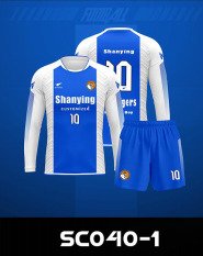 New Long-Sleeve Soccer Jersey
